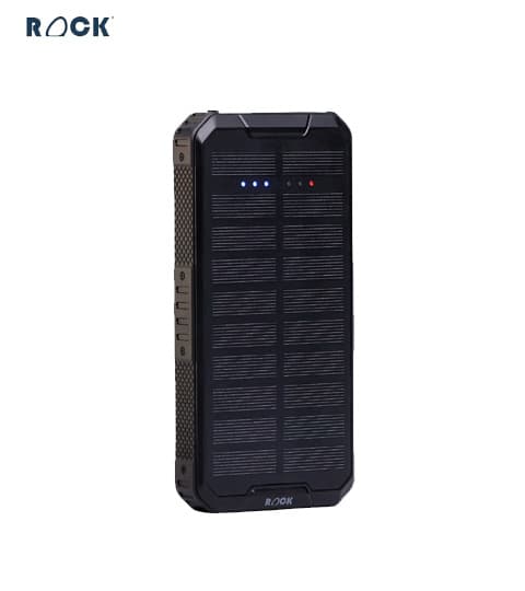 Rock 20000mAh Fast Charging Solar Power Bank