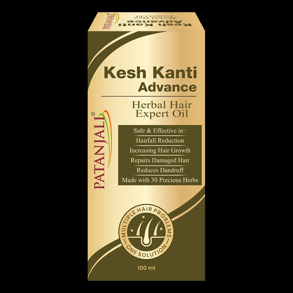 Patanjali Kesh Kanti Advance Herbal Hair Expert Oil 100ml for Strong & Healthy Hair daily essentials & lifestyle