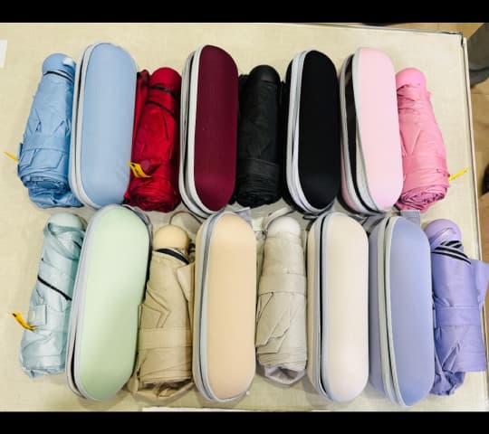 Portable Umbrella Per Piece | Compact Folding Travel Umbrella