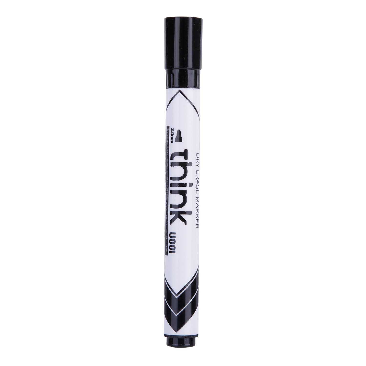 Deli EU00120 Whiteboard Marker 2mm Bullet Tip Dry Erase Marker – Smooth Writing for Office, School & Classroom