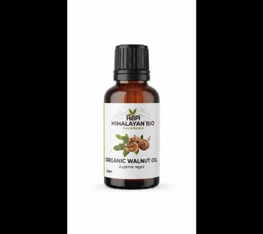 Himalayan Bio Himalayan Bio Walnut Oil 30ml – Pure Natural Cold-Pressed Skin & Hair Care Oil daily essentials & lifestyle