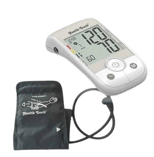 Oxymed Digital Automatic Blood Pressure Monitor for Home & Clinical Use, Accurate Upper Arm BP Machine with Large Display
