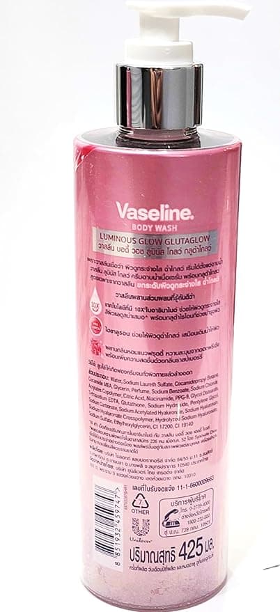 No Brand Vaseline Luminous Glow Body Wash – Radiant & Nourishing Skin Cleanser 425ml daily essentials & lifestyle — image 1 of 5