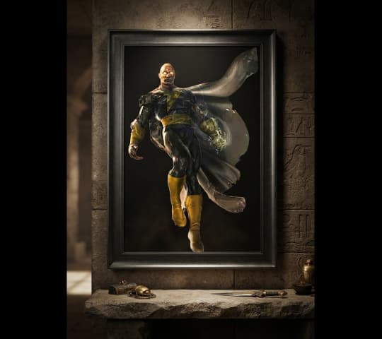Black Adam Frame 18×24 2pc – Stylish Wall Photo & Poster Frames daily essentials & lifestyle