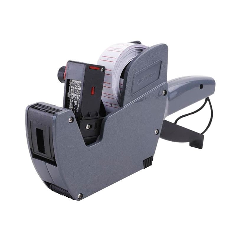 Deli Deli Price Label Gun 8 Digits E7504 | Single Line Price Labeller for Retail & Inventory stationary, toys & sports — image 1 of 3