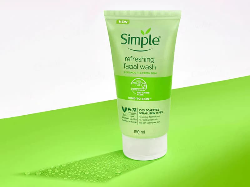 Simple Simple Refreshing Facial Wash 150ml daily essentials & lifestyle