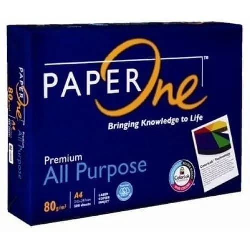 Paper One A4 Copy Paper 80 GSM | Premium Multipurpose Printing Paper