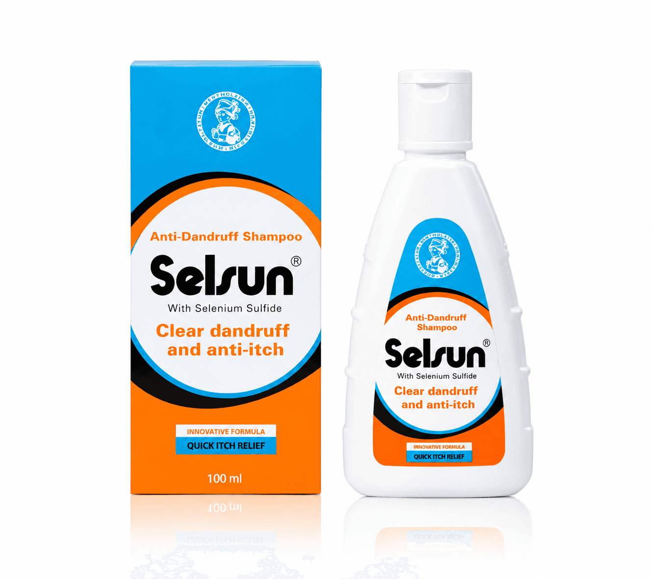Selsun Anti-Dandruff Shampoo for Dandruff Control & Itchy Scalp 100ml