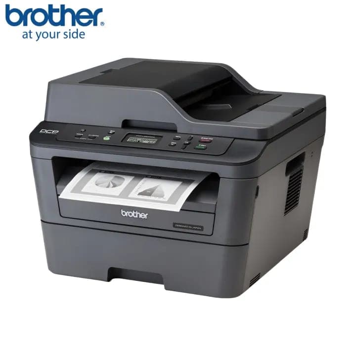 Brother DCP-L2540DW 3-in-1 ( Copy , Print , Scan ) Mono Laser Multi-Function Automatic Duplex Wireless Printer - Black