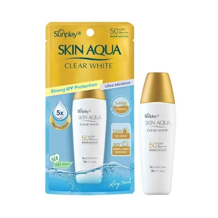 Skin Aqua Sunplay Skin Aqua Clear Sunscreen SPF 50 PA++++ 55g for Oily to Combination Skin daily essentials & lifestyle