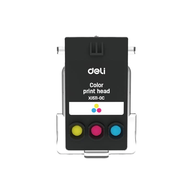 Deli XJ511-0C Color Print Head for D511W & D516W Inkjet Printers