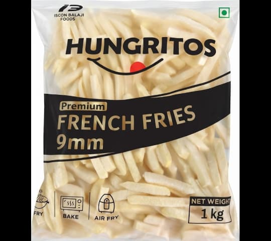 French Fries 1kg – Crispy & Delicious Frozen French Fries