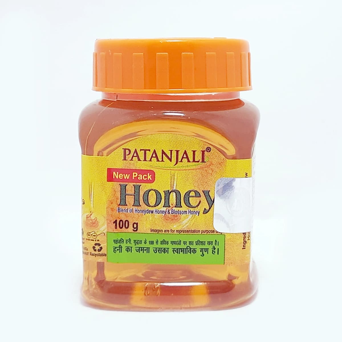 Patanjali Pure Natural Honey 100g | 100% Pure Honey