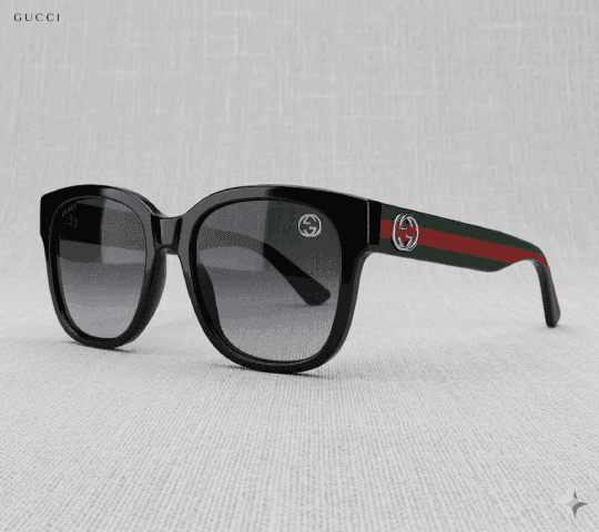 Original Branded Black Full Rim Sunglasses For Ladies – Stylish Women Sunglasses