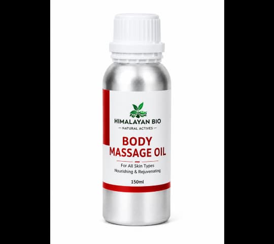 Himalayan Bio Body Massage Oil 150ml | Herbal Nourishing Massage Oil