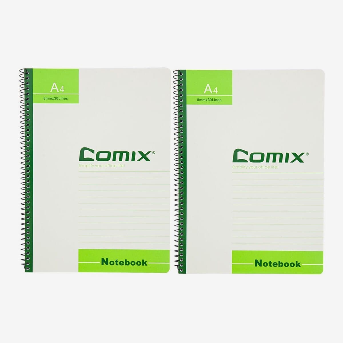 Comix Spiral Notebook A5 (80sheets) - Per Piece