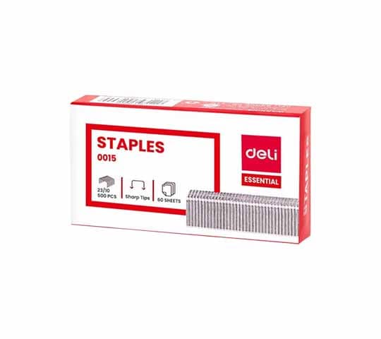 Deli Stapler Pin E0015 – Durable, Rust-Resistant Office Staples for Everyday Use