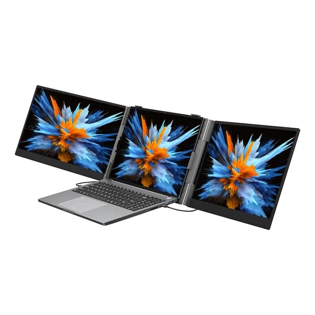 Blackview DCM6 14" Dual Monitor Portable Laptop Screen Extender with Speaker