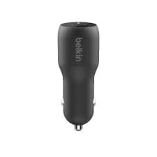 Belkin Car-BoostCharge Dual USB-A +USB-C 37W PPS (CCB004btBK)