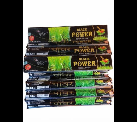 Mosquitoes Agarbatti Black Power Herbal Incense Sticks 1 Box – Natural Mosquito Repellent