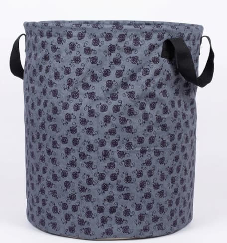 Durable Polycotton Foldable Laundry Bags (45L) – Waterproof & Washable