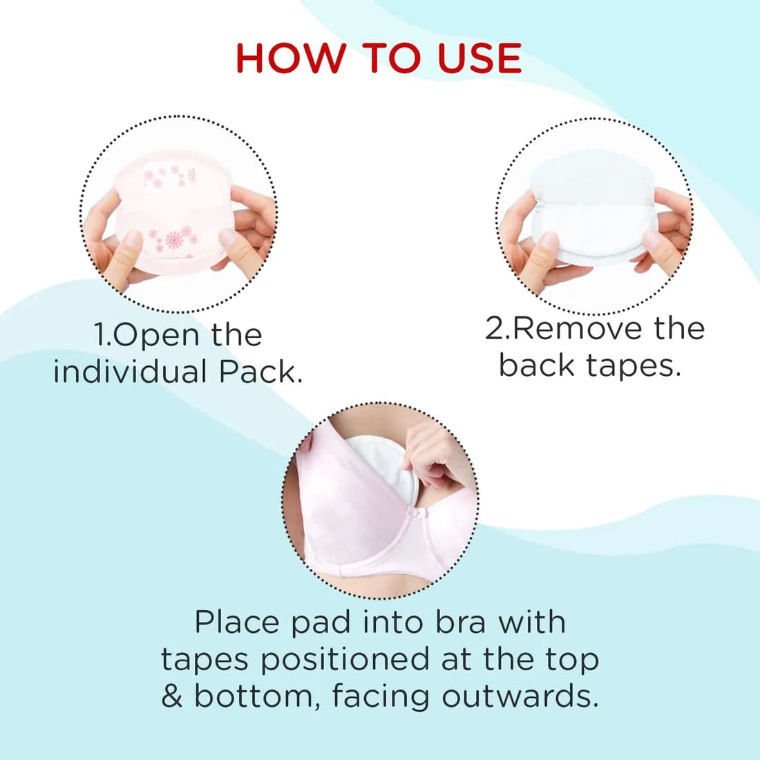 Mee Mee Mee Mee Ultra Thin Super Absorbent Disposable Maternity Nursing Breast Pads – 48 Pcs daily essentials & lifestyle — image 1 of 7