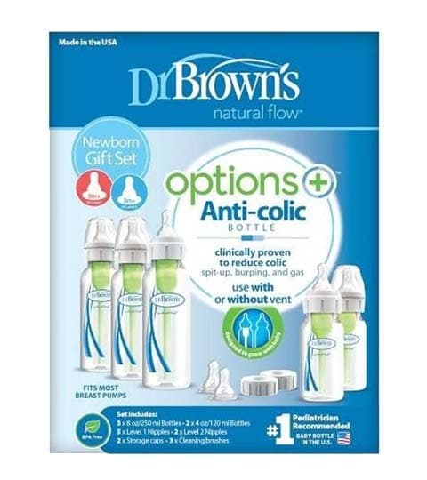 Dr. Brown's Options+ Pp Narrow Newborn Feeding Set, Sb05005-P6